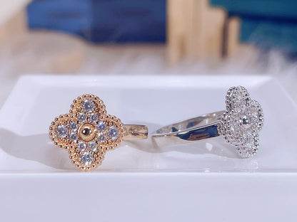 [⭐Aura]CLOVER DIAMOND RING