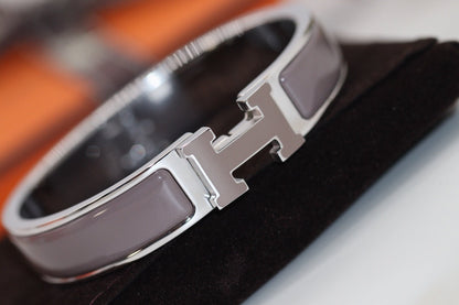[⭐Aura]H BRACELET 12MM BROWN