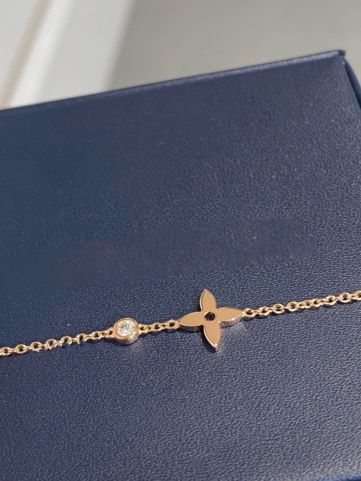 [⭐Aura]STAR DIAMOND PINK GOLD BRACELET