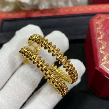 [⭐Aura]CLASH LARGE HOOP EARRINGS