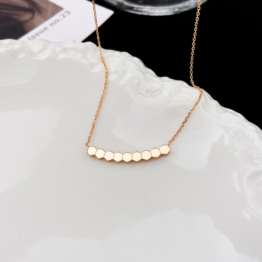 [⭐Aura]BEE MY LOVE DIAMOND NECKLACE