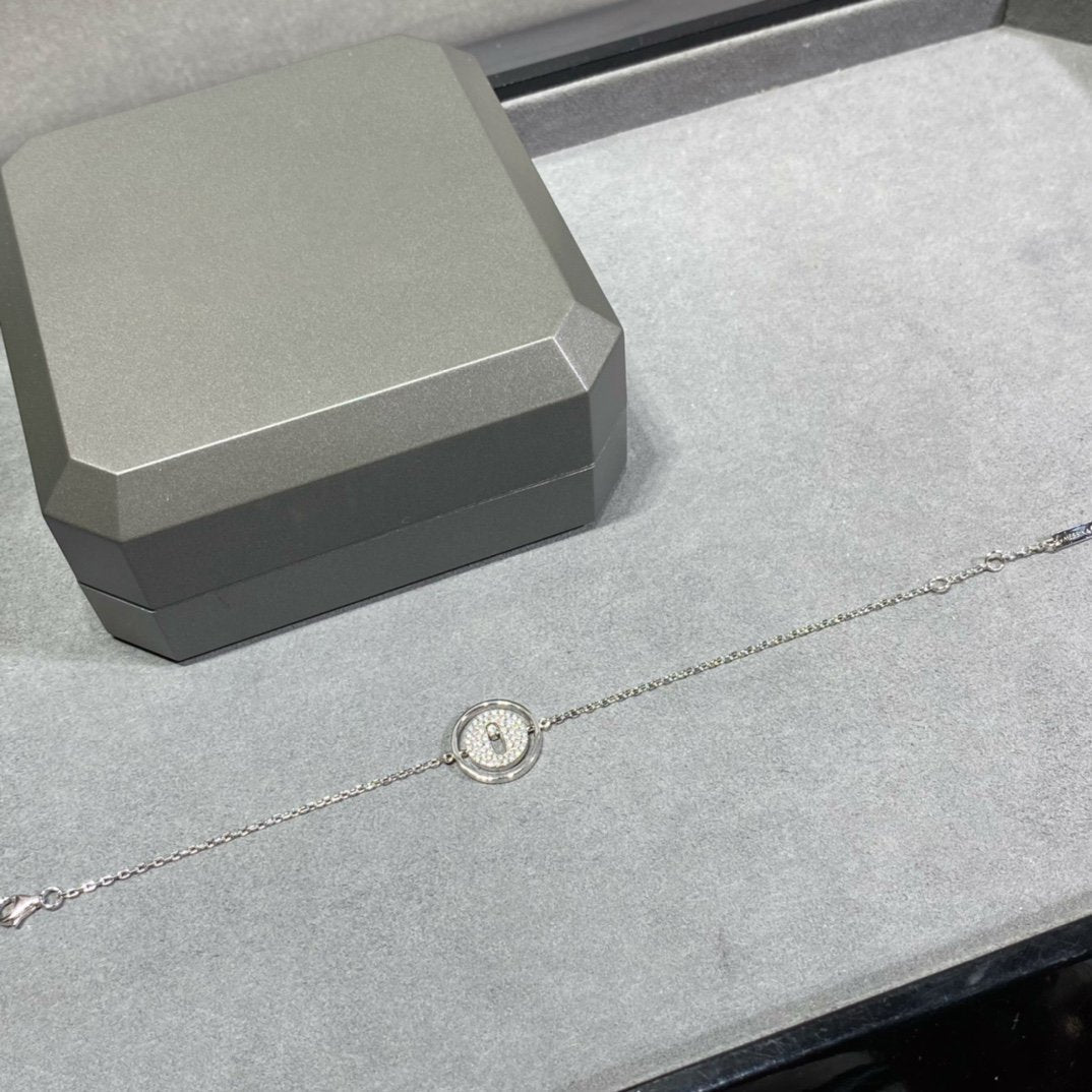 [⭐Aura]Demo MOVE DIAMOND PAVED BRACELET