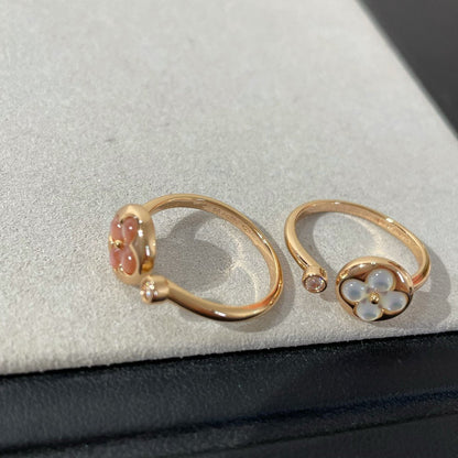 [⭐Aura]SUN 1 DIAMOND PINK MOP RING