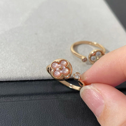 [⭐Aura]SUN 1 DIAMOND PINK MOP RING