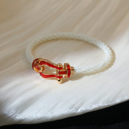 [⭐Aura]FORCE 10 WHITE TEXTILE DIAMOND PAVED