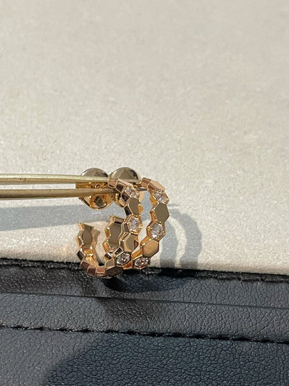 [⭐Aura]Hollow Design Four-Leaf Clover Flower Shape Ring