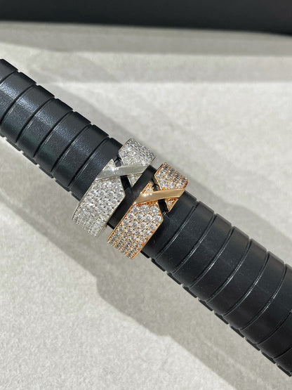 [⭐Aura]LIENS EVIDENCE  DIAMOND PAVED RING