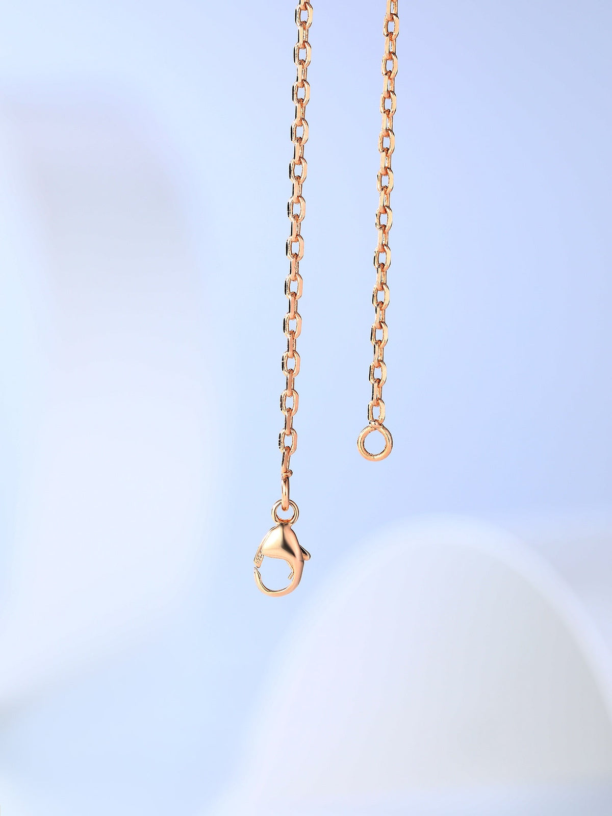 [⭐Aura]H CAGE PINK GOLD NECKLACE