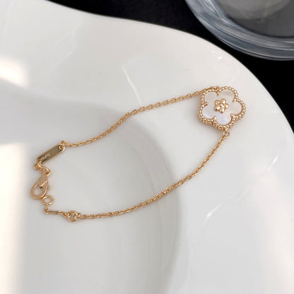 [⭐Aura]LUCKY SPRING ROSE GOLD MOP BRACELET