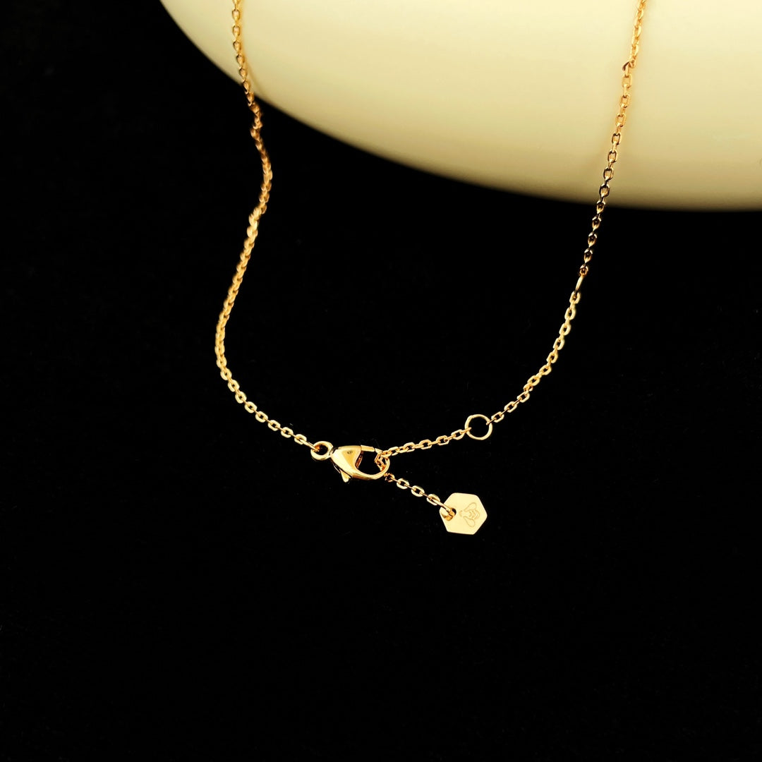 [⭐Aura]BEE MINI PEDANT DIAMOND NECKLACE