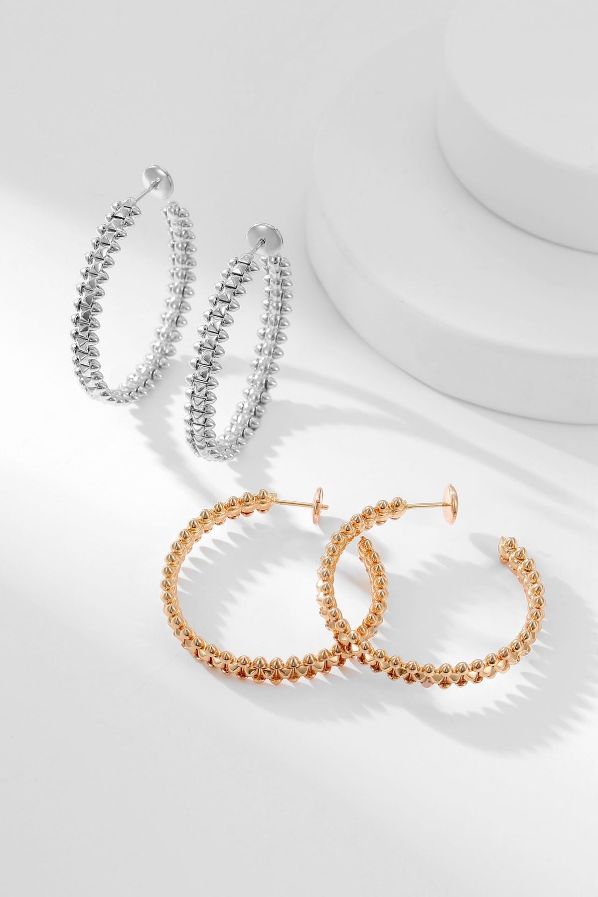 [⭐Aura]CLASH HOOP EARRINGS