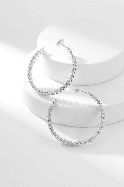 [⭐Aura]CLASH HOOP EARRINGS