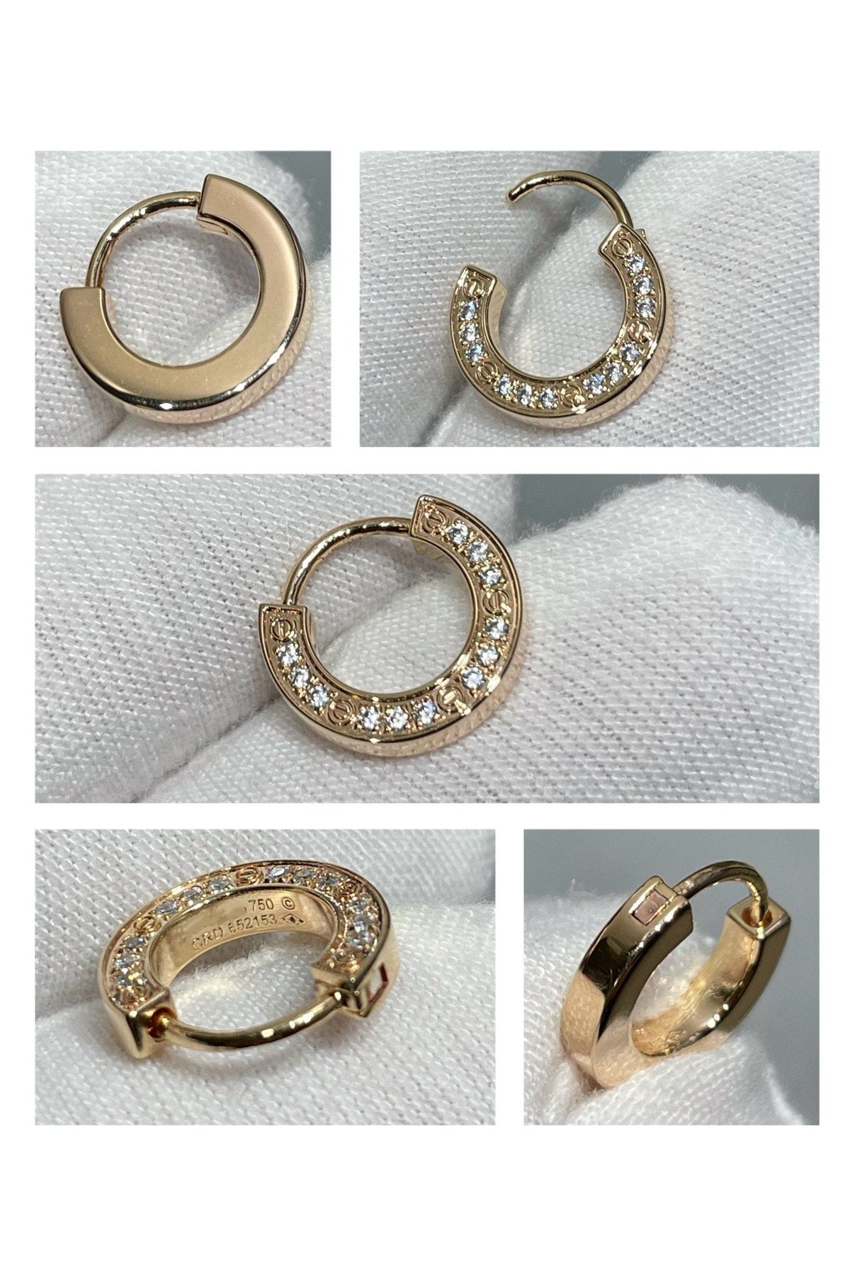 [⭐Aura]LOVE DIAMOND EARRINGS