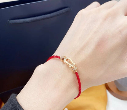 [⭐Aura]FORCE 10 HALF DIAMOND PINK GOLD RED CORDERI LARGE AND MEDIUM MODEL