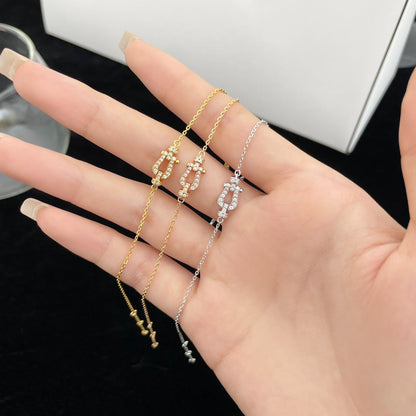 [⭐Aura]FORCE 10 FULL DIAMOND BUCKLE CHAIN LINK MINI MODEL