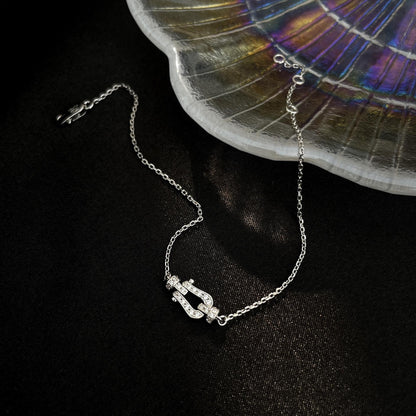 [⭐Aura]FORCE 10 FULL DIAMOND BUCKLE CHAIN LINK MINI MODEL