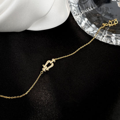[⭐Aura]FORCE 10 FULL DIAMOND BUCKLE CHAIN LINK MINI MODEL