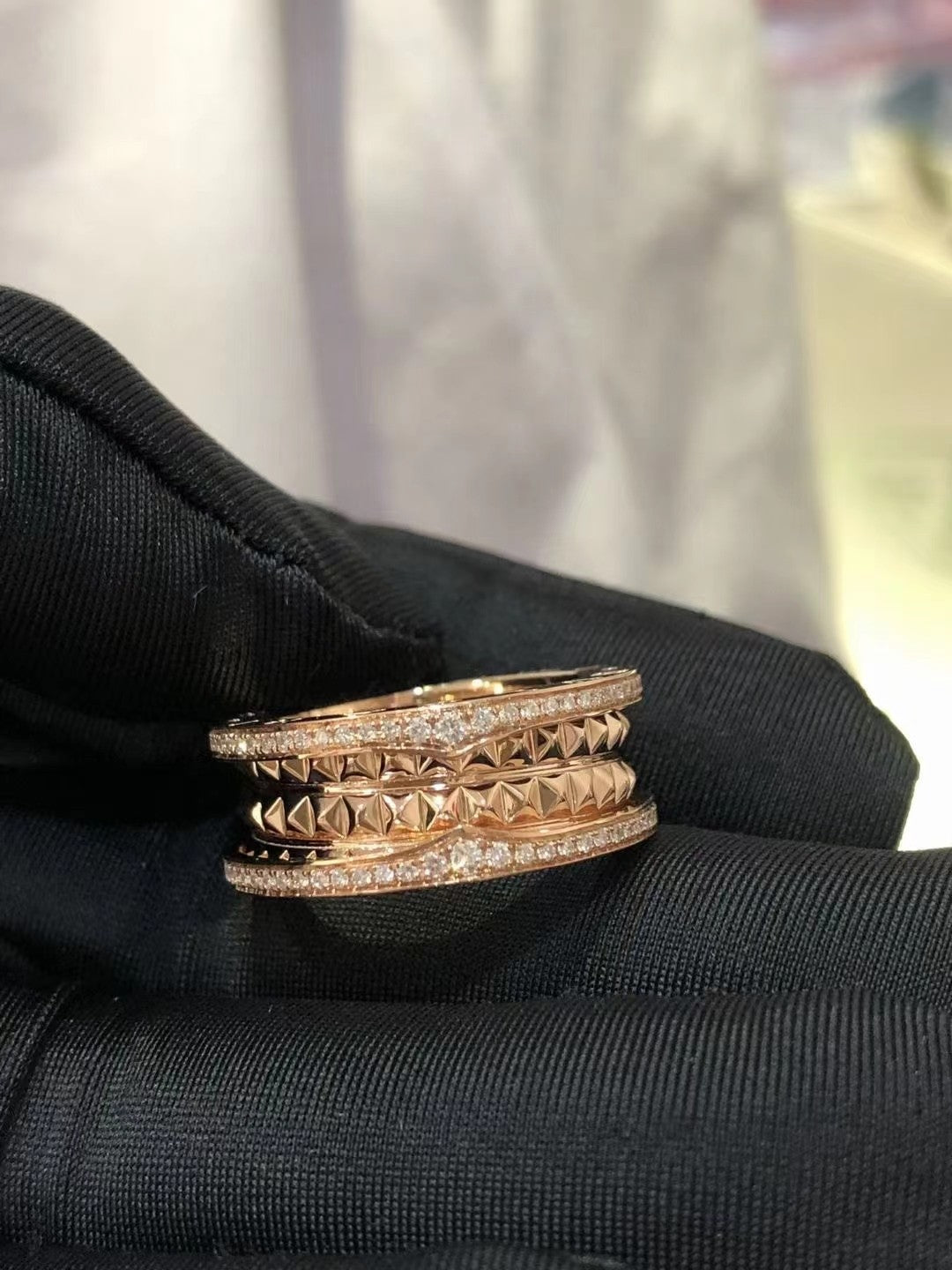 [⭐Aura]ZERO 1 ROCK DIAMOND PINK GOLD