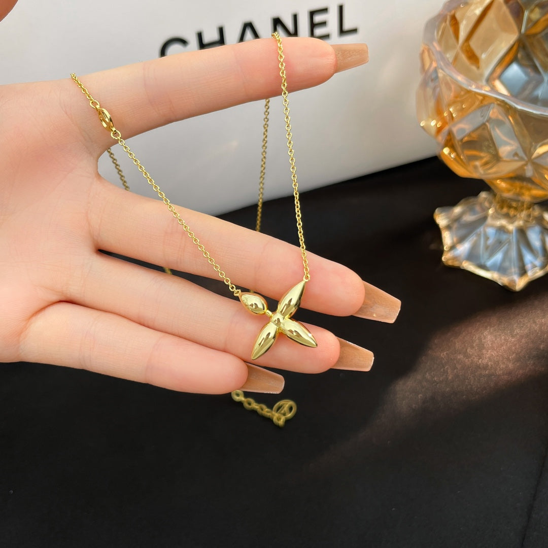 [⭐Aura]LOUISETTE GOLD NECKLACE