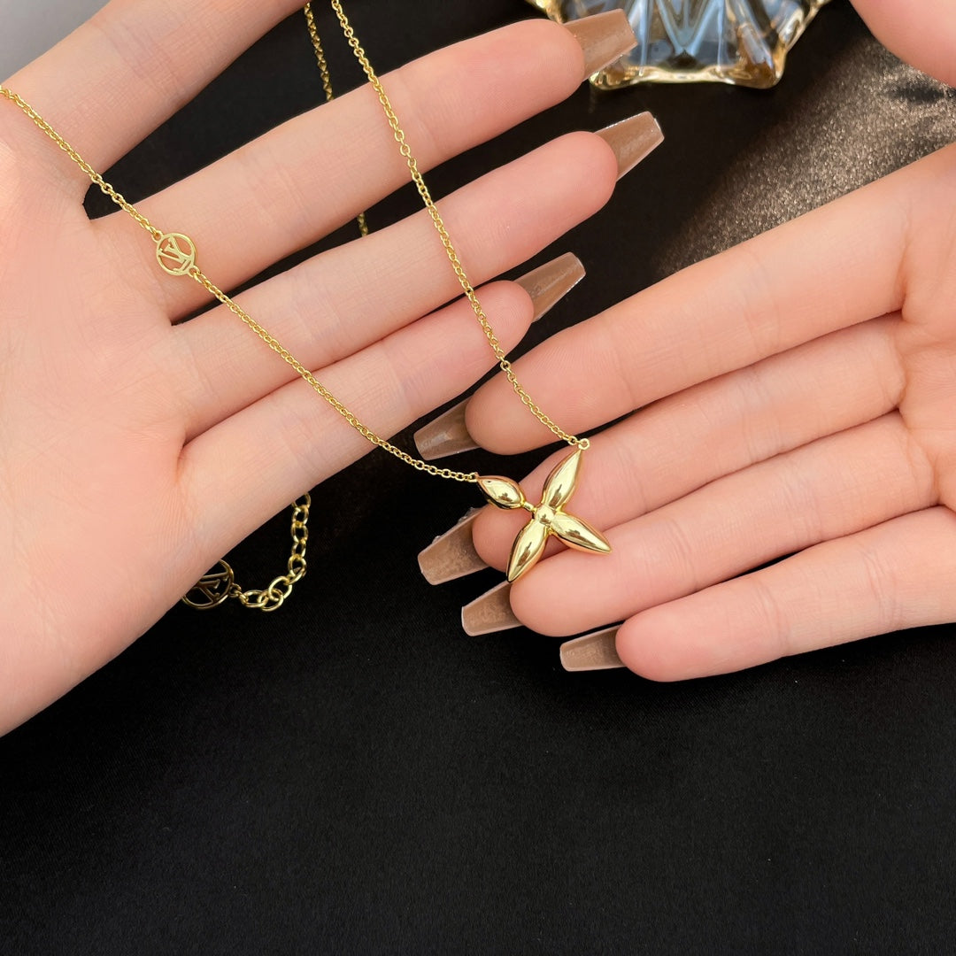 [⭐Aura]LOUISETTE GOLD NECKLACE