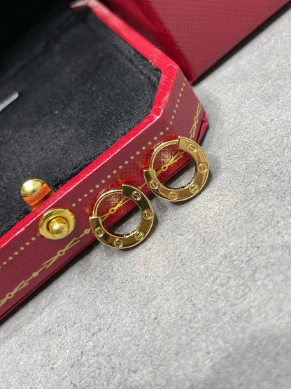 [⭐Aura]LOVE MINI EARRINGS