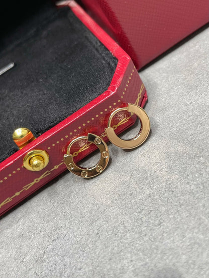 [⭐Aura]LOVE MINI EARRINGS