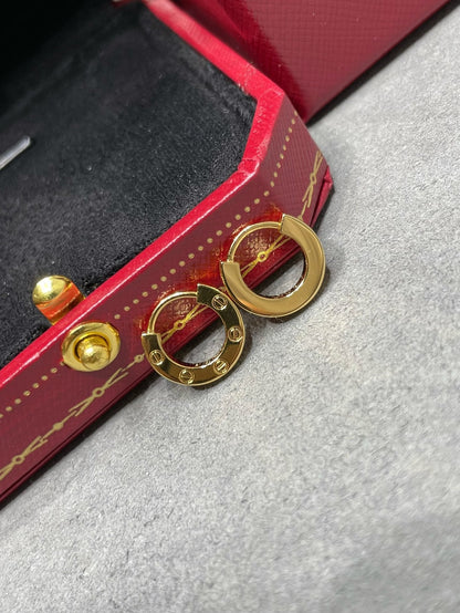 [⭐Aura]LOVE MINI EARRINGS