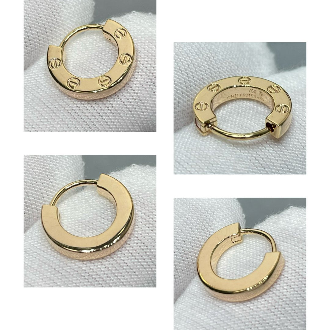 [⭐Aura]LOVE MINI EARRINGS