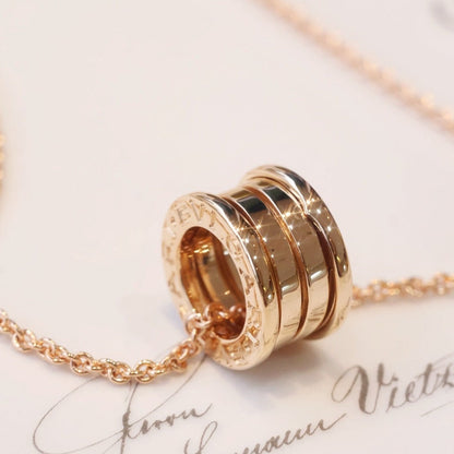 [⭐Aura]ZERO 1 PINK GOLD NECKLACE