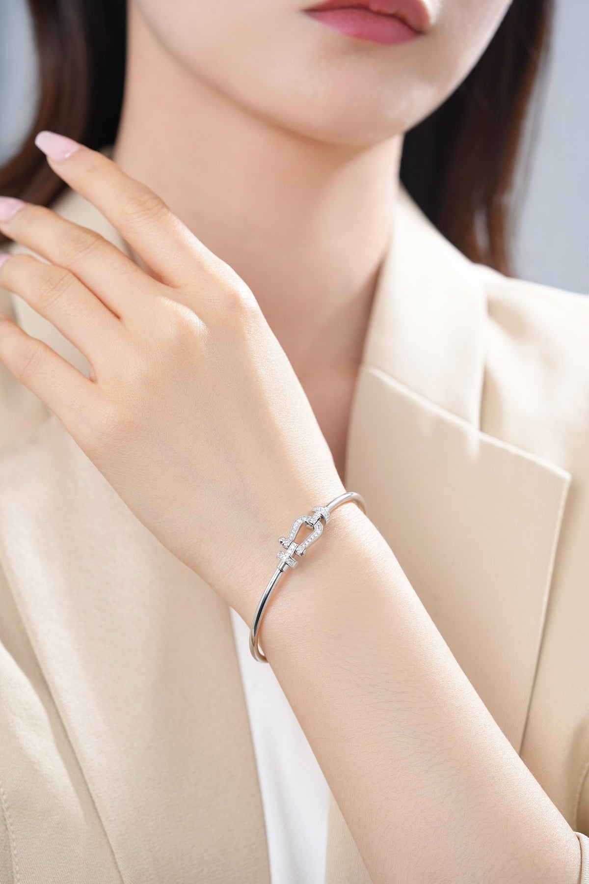 [⭐Aura]FORCE 10 MOYEN DIAMOND BRACELET