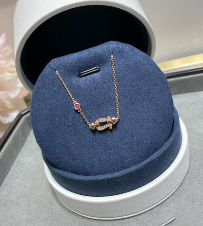 [⭐Aura]FORCE 10 DIAMOND CHAIN LINK PINK GOLD BRACELET