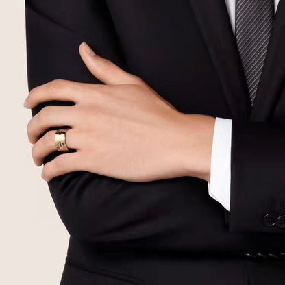 [⭐Aura]LOVE 11MM LARGE RING