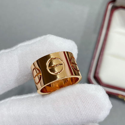 [⭐Aura]LOVE 11MM LARGE RING