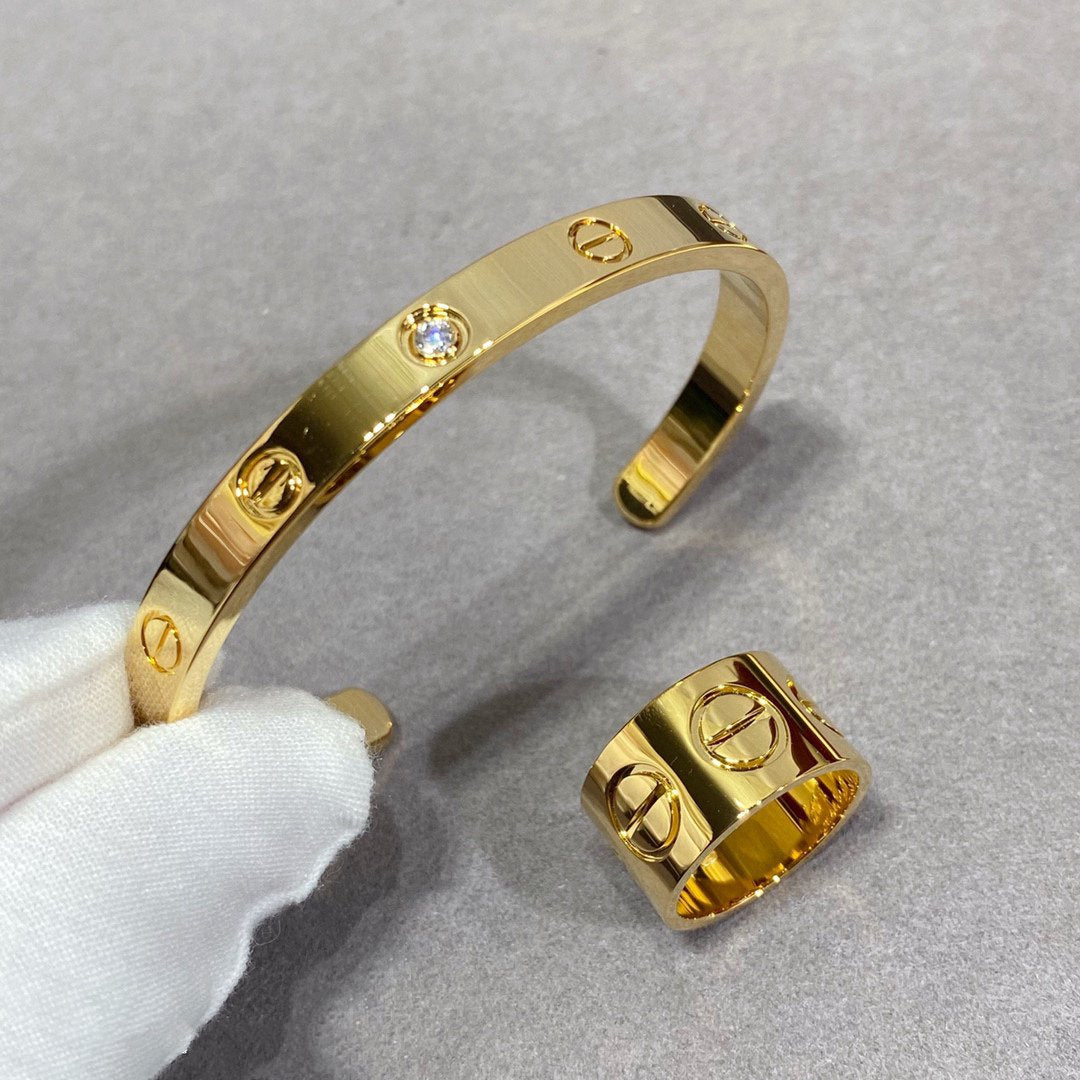 [⭐Aura]LOVE 11MM LARGE RING
