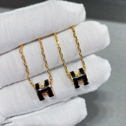[⭐Aura]MINI POP H NECKLACE