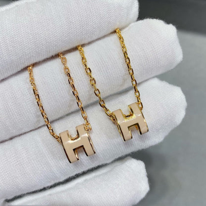 [⭐Aura]MINI POP H NECKLACE