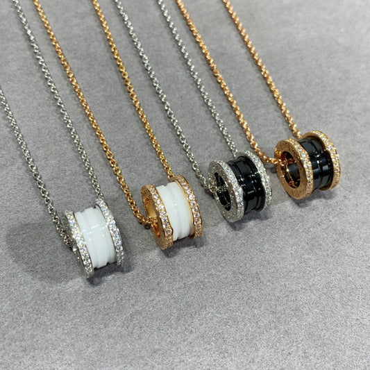 [⭐Aura]ZERO 1 DIAMOND CERAMIC NECKLACE