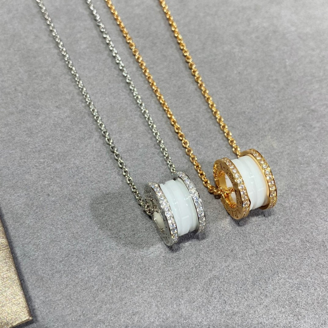 [⭐Aura]ZERO 1 DIAMOND CERAMIC NECKLACE