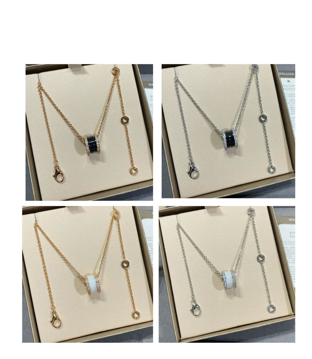 [⭐Aura]ZERO 1 DIAMOND CERAMIC NECKLACE
