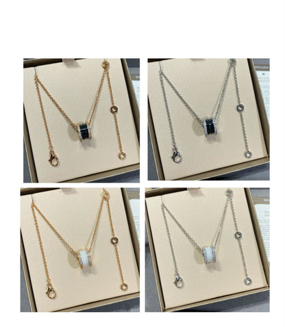 [⭐Aura]ZERO 1 DIAMOND CERAMIC NECKLACE
