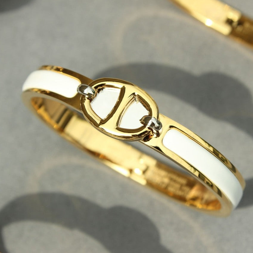 [⭐Aura]CLIC CHAINE GOLD BRACELET