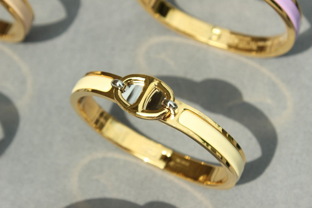 [⭐Aura]CLIC CHAINE GOLD BRACELET
