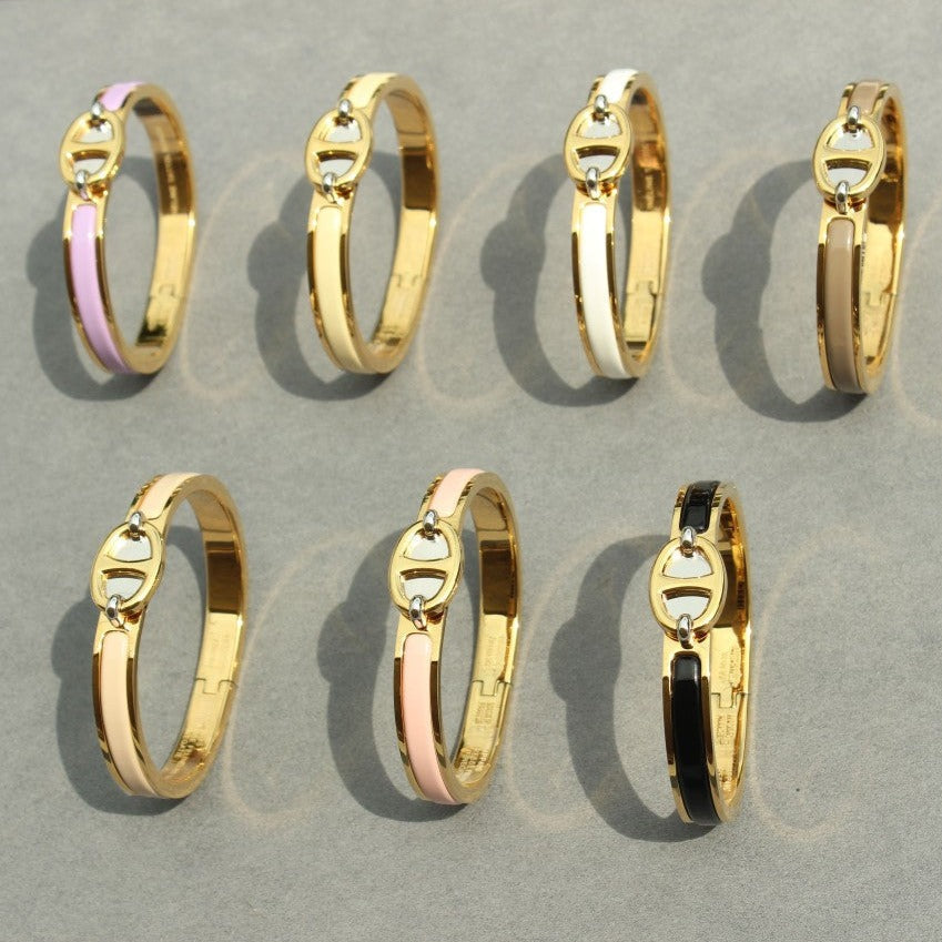 [⭐Aura]CLIC CHAINE GOLD BRACELET
