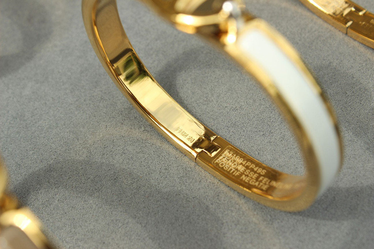 [⭐Aura]CLIC CHAINE GOLD BRACELET