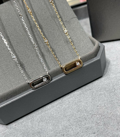 [⭐Aura]MOVE UNO DIAMOND NECKLACE