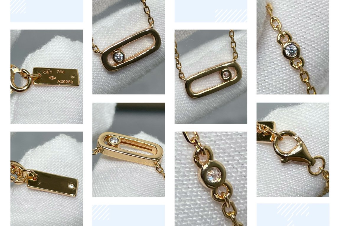 [⭐Aura]MOVE UNO DIAMOND NECKLACE