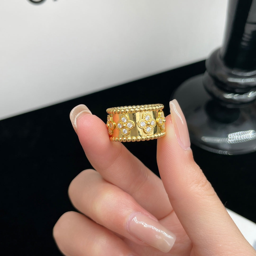 [⭐Aura]PERLEE DIAMOND LARGE RING
