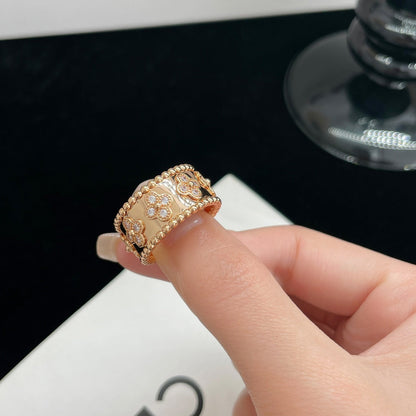 [⭐Aura]PERLEE DIAMOND LARGE RING