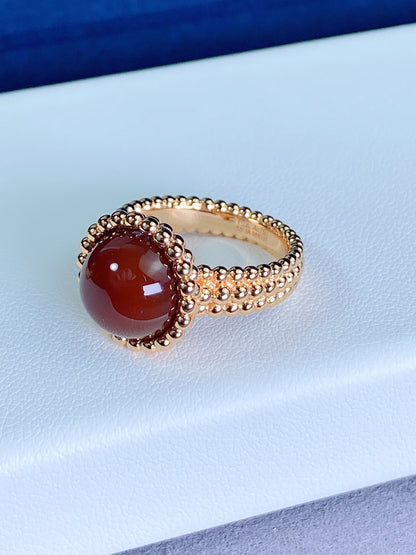 [⭐Aura]PERLEE COULEURS ROSE GOLD RING