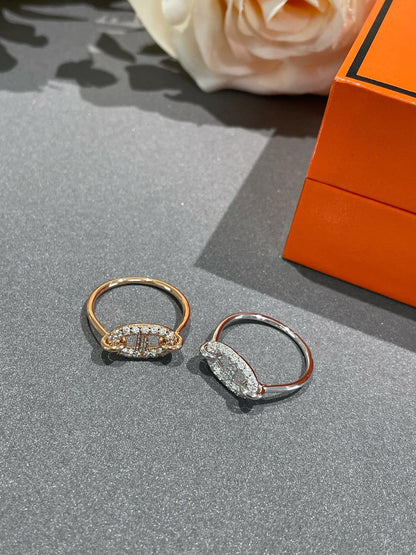 [⭐Aura]RONDE SMALL DIAMOND RING